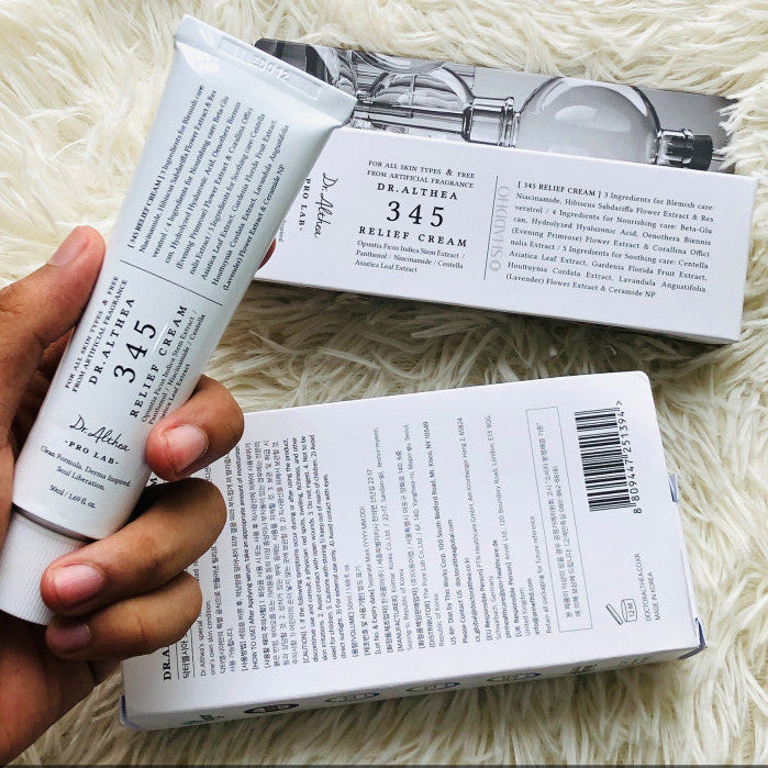 Dr.Althea 345 Relief Cream TikTok Viral Kbeauty