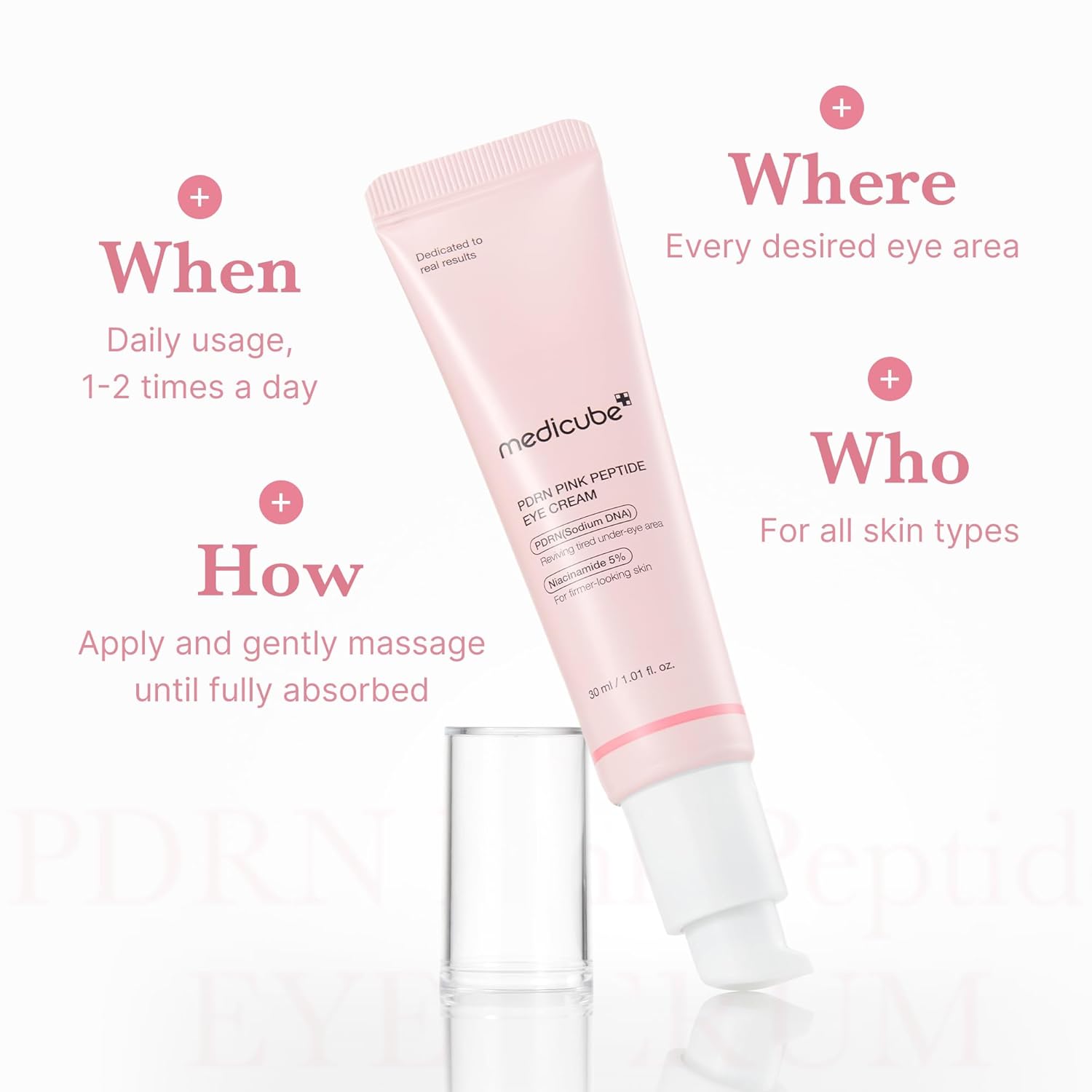 Medicube — PDRN Pink Peptide Eye Cream