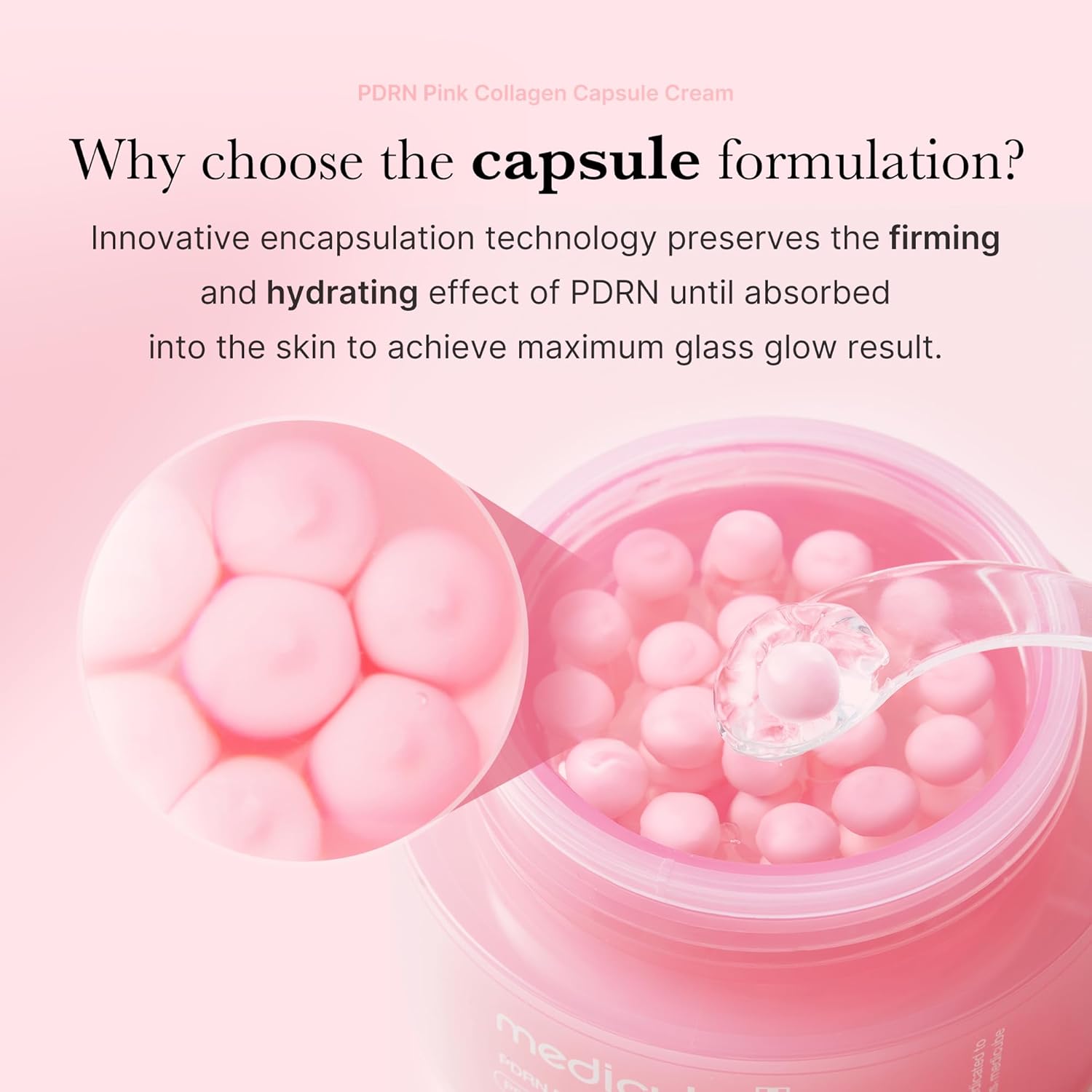 Medicube — PDRN PINK COLLAGEN CAPSULE CREAM