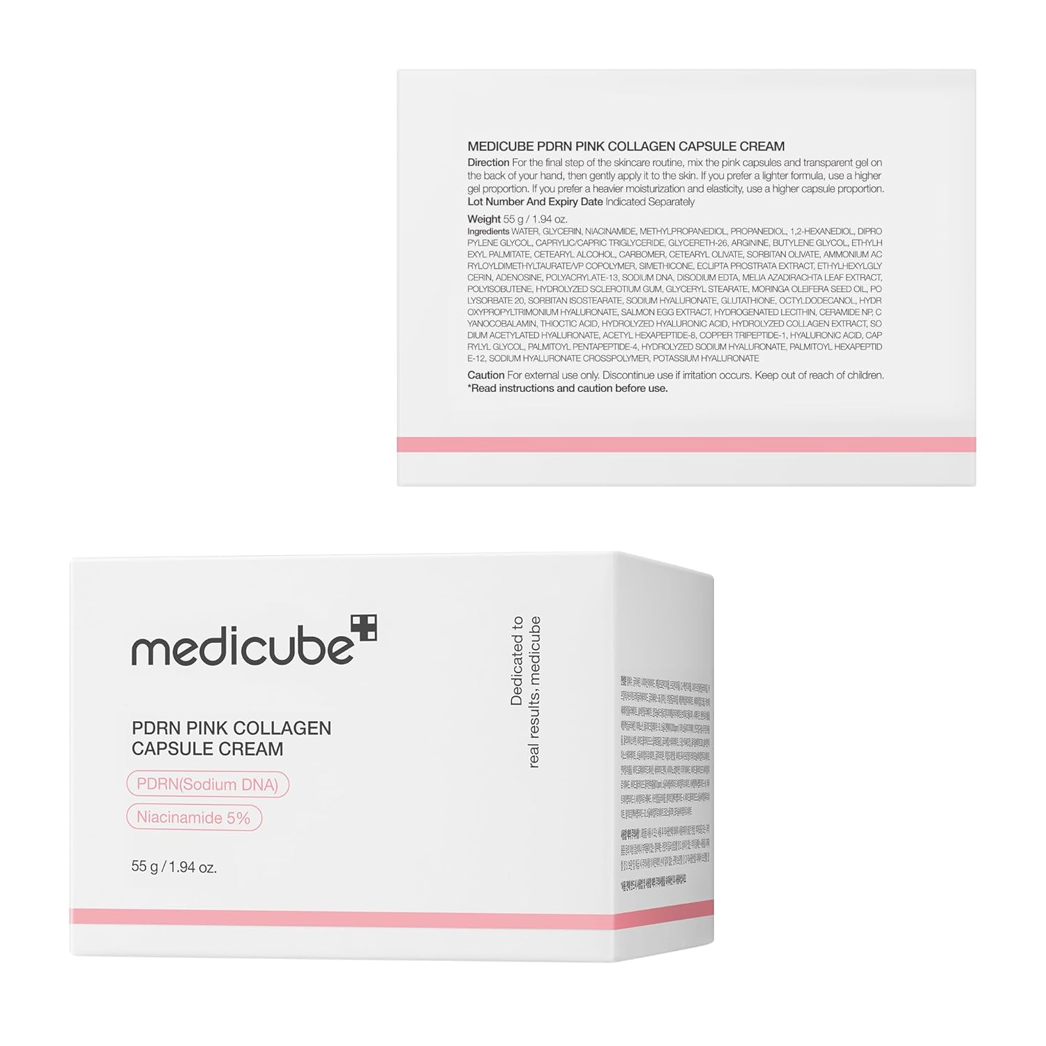 Medicube — PDRN PINK COLLAGEN CAPSULE CREAM