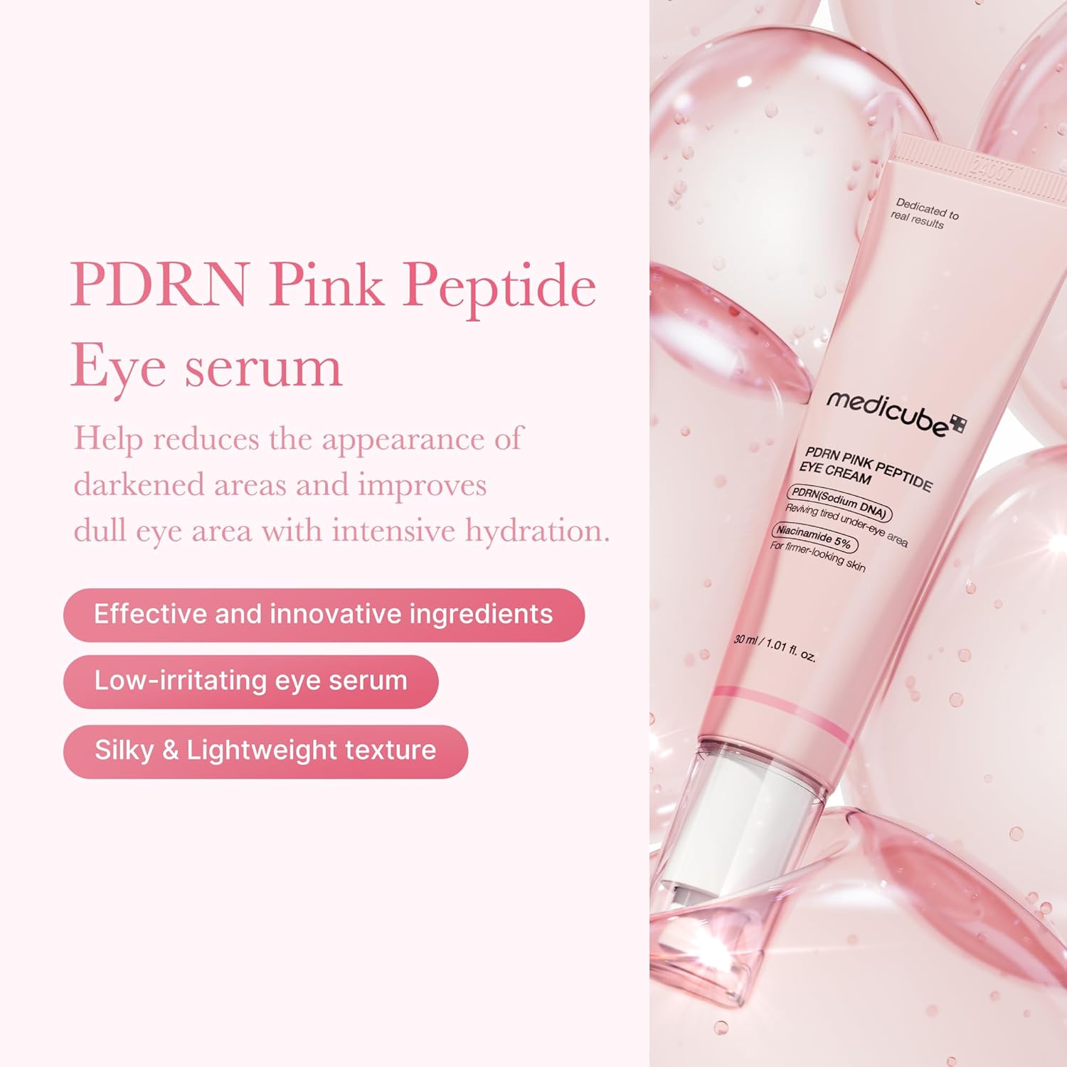 Medicube — PDRN Pink Peptide Eye Cream