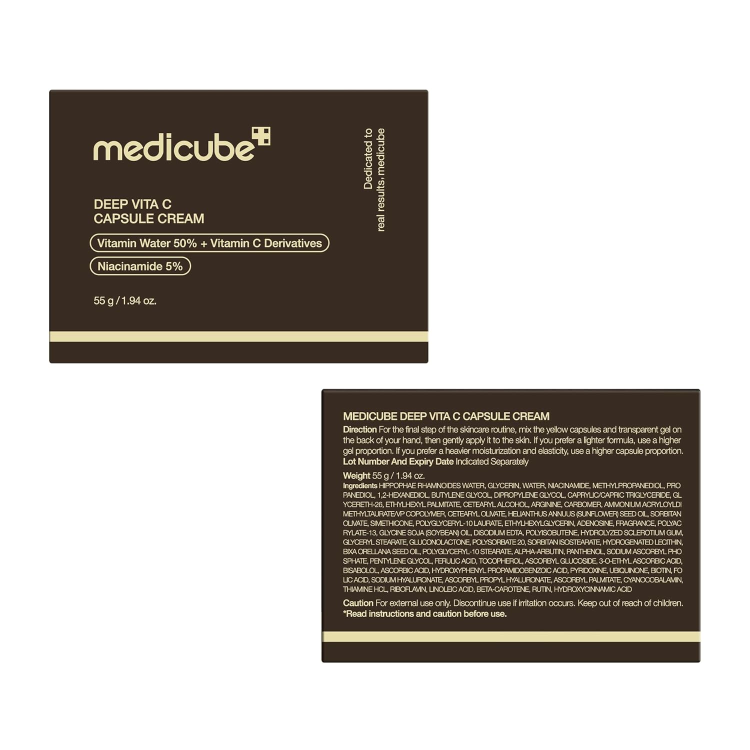 🍊 Medicube — Deep Vita C Capsule Cream 🍊