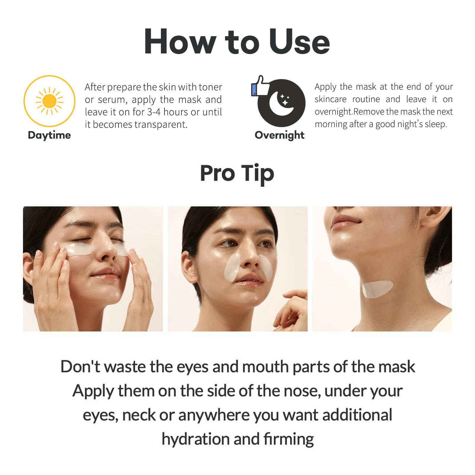 Bio Collagen Face Mask, Overnight Sheet Face Masks Skincare, Real Deep Hydrating Glass Skin Masks, Bio Collagen Night Treatments Mask, Reduce Wrinkles, Pore Minimizing