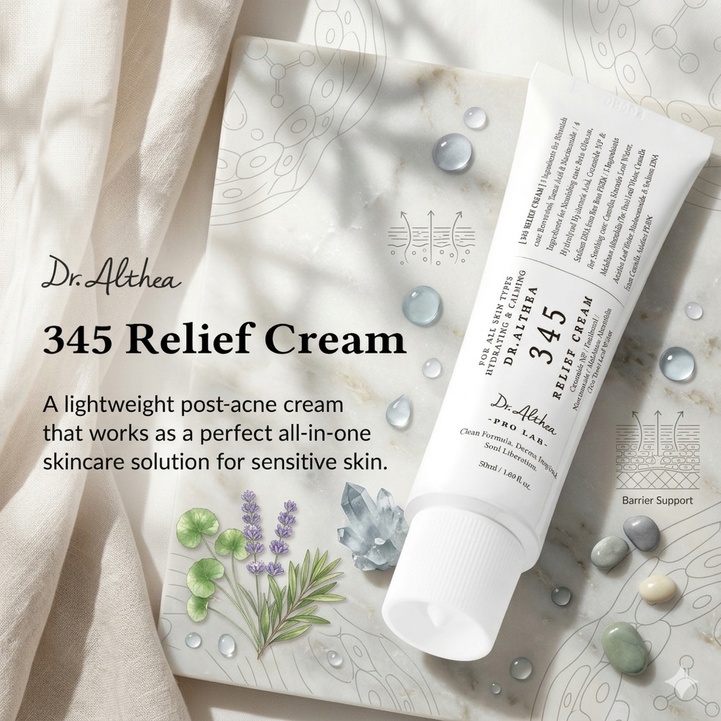 Dr.Althea 345 Relief Cream TikTok Viral Kbeauty