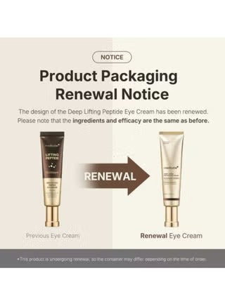 Medicube — Deep Lifting Peptide Eye Cream