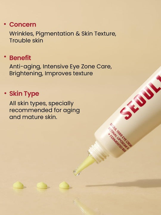 K-Secret Seoul 1988 Eye Cream - NOW IN INDIA